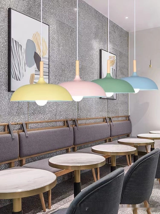 Lámpara Colgante Minimalista Personalizable para Restaurantes - Image 34