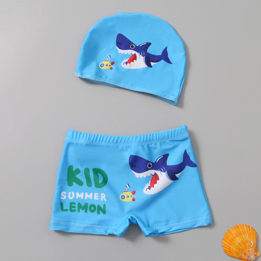 Shorts de Baño Infantiles con Estampados Divertidos - Conjunto Cómodo para Niños - Image 21