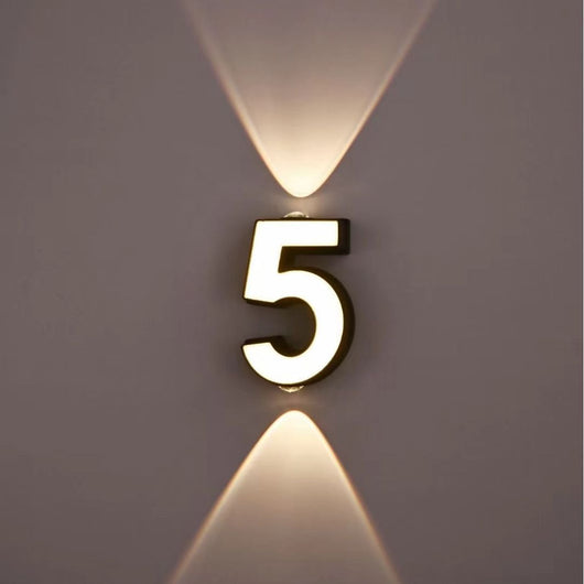 Lámpara de Pared LED Nórdica Minimalista con Display Digital - Image 2