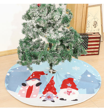Falda para Árbol Navideño con Estampado Rudolf y Personaje Vintage - Image 13
