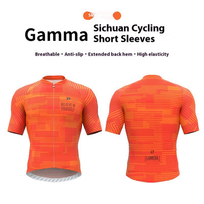 Camiseta Ciclismo Manga Corta Transpirable - Ropa Deportiva para Bicicleta - Image 9