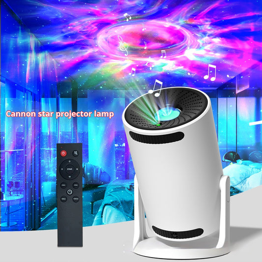 Lámpara Proyector de Nebulosa con Altavoz Bluetooth - Luz Estelar Romántica