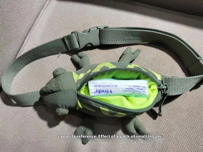 Mochila Infantil Camaleón Verde - Bolsa Escolar Adorable para Niños - Image 6