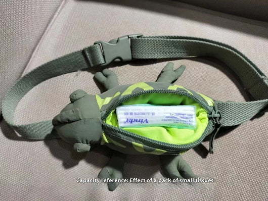 Mochila Infantil Camaleón Verde - Bolsa Escolar Adorable para Niños - Image 6