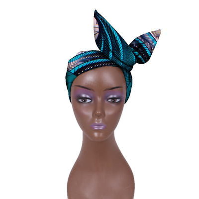 Cinta para la Cabeza Ankara Ajustable - Tela Batik Conmemorativa - Image 14