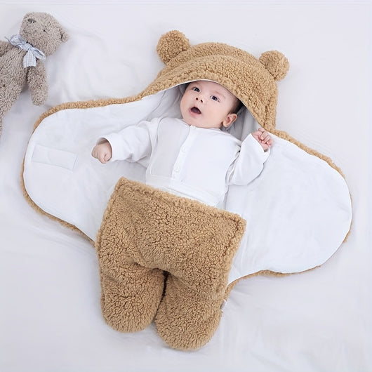 Saco de Dormir Térmico para Bebé con Almohada Removible - Diseño Osito - Image 14