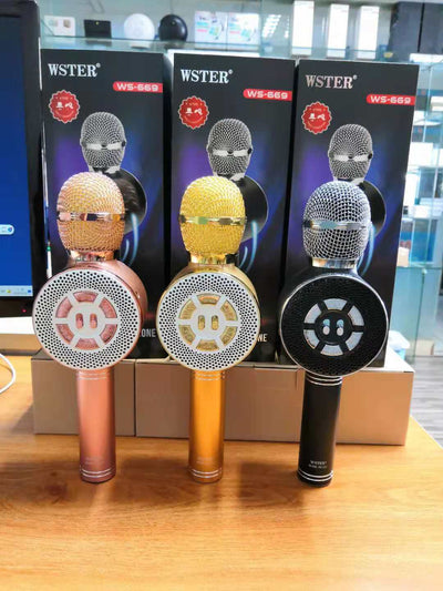 Micrófono Inalámbrico Bluetooth para Karaoke con Altavoz Integrado - Image 9