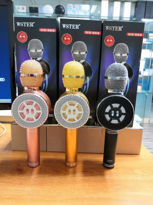 Micrófono Inalámbrico Bluetooth para Karaoke con Altavoz Integrado - Image 9