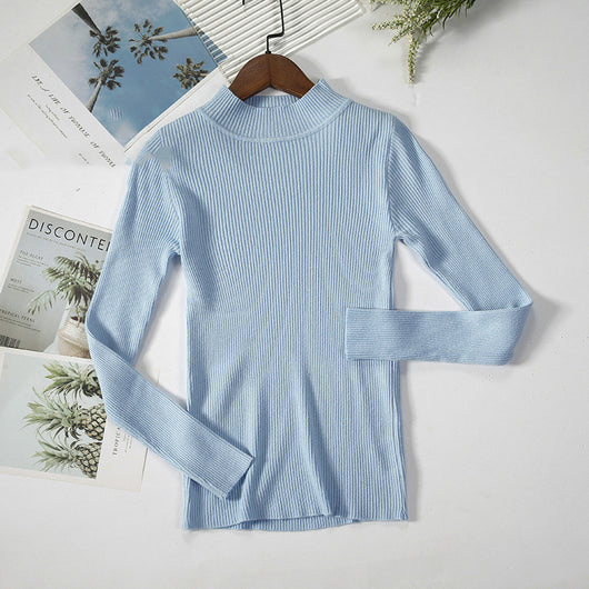 Suéter Cuello Alto Otoño Mujer - Pullover Elegante - Image 8