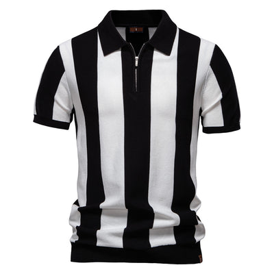 Polo de Lana con Solapa para Hombre - Manga Corta - Image 18