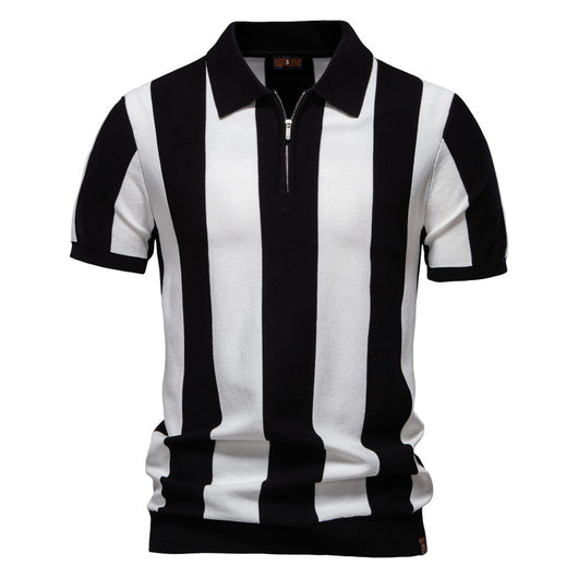 Polo de Lana con Solapa para Hombre - Manga Corta - Image 18