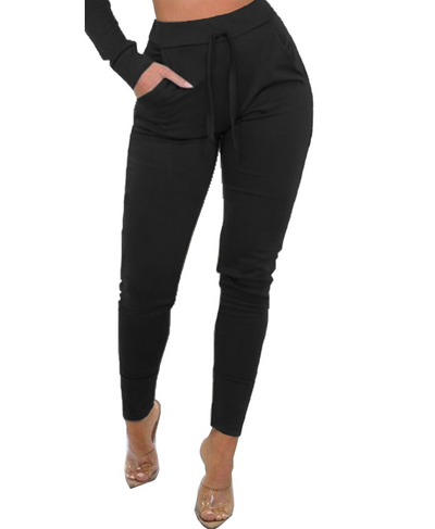 Pantalones Deportivos Cintura Alta Ajustados con Bolsillos - Image 7
