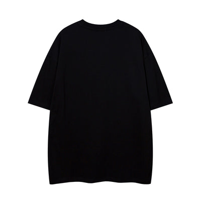 Playera Estampada con Diseño de Ojos Divertidos para Hombre - Corte Holgado - Image 7