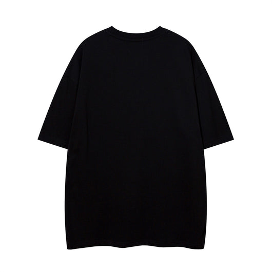 Playera Estampada con Diseño de Ojos Divertidos para Hombre - Corte Holgado - Image 7