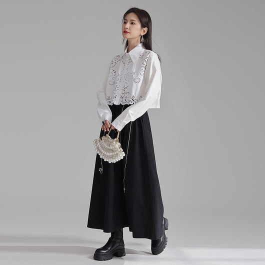 Blusa Calada de Crochet para Mujer - Colección Otoño - Image 4