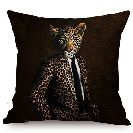 Funda de Almohada para Auto Serie Lobo Animal 3D Explosiva - Image 27