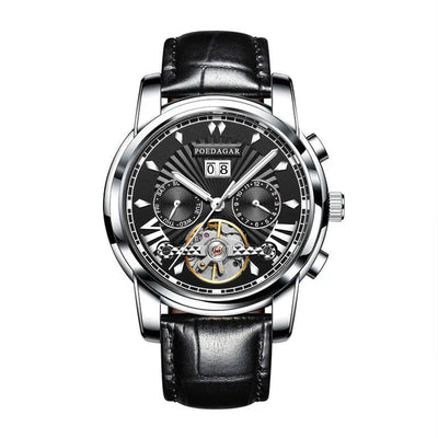 Reloj Automático Mecánico Impermeable Multifuncional para Hombre - Image 11