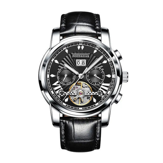 Reloj Automático Mecánico Impermeable Multifuncional para Hombre - Image 11