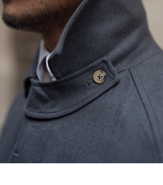 Abrigo Trench de Lana Sencillo Elegancia Atemporal - Image 20
