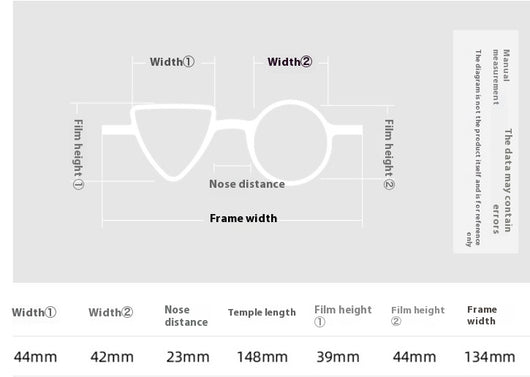 Gafas Redondas Triangulares - Diseño Moderno Unisex - Image 11