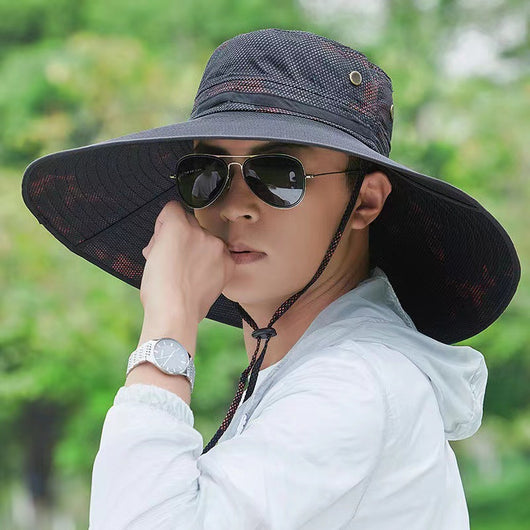 Gorra de Pesca y Montaña para Hombre con Protección Solar - Image 13