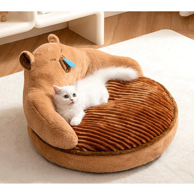 Cama Princesa para Gatos - Sofá Desmontable y Lavable para Múltiples Mascotas - Image 15
