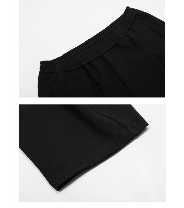 Pantalones Anchos Estilo Estadounidense con Diseño Deconstruido