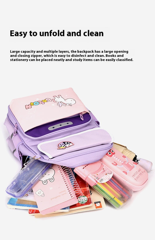 Mochila Escolar Ergonómica de Gran Capacidad con Protección Espinal - Image 12