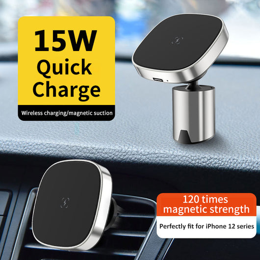 Soporte Magnético para Celular con Carga Inalámbrica para Auto - Image 5