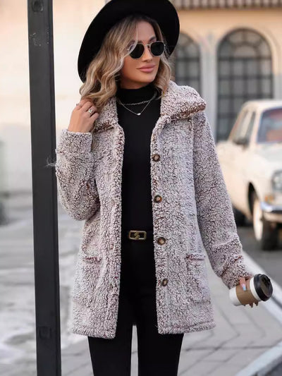 Chaqueta Acolchada de Algodón Suelta y Cómoda para Mujer - Image 9