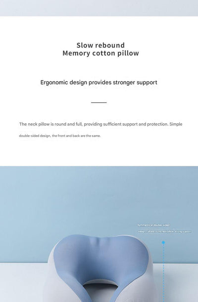 Almohada Cervical en Forma de U con Espuma Viscoelástica y Tecnología de Enfriamiento - Image 14