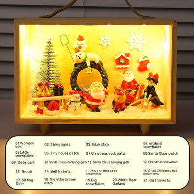 Casa de Navidad DIY - Kit Artesanal para Niñas con Sentido Práctico - Image 6