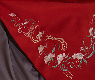Capa Hanfu Bordada para Mujer con Forro Polar Largo - Image 15
