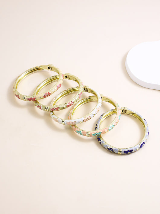 Pulsera de Esmalte Floral para Mujer - Image 17