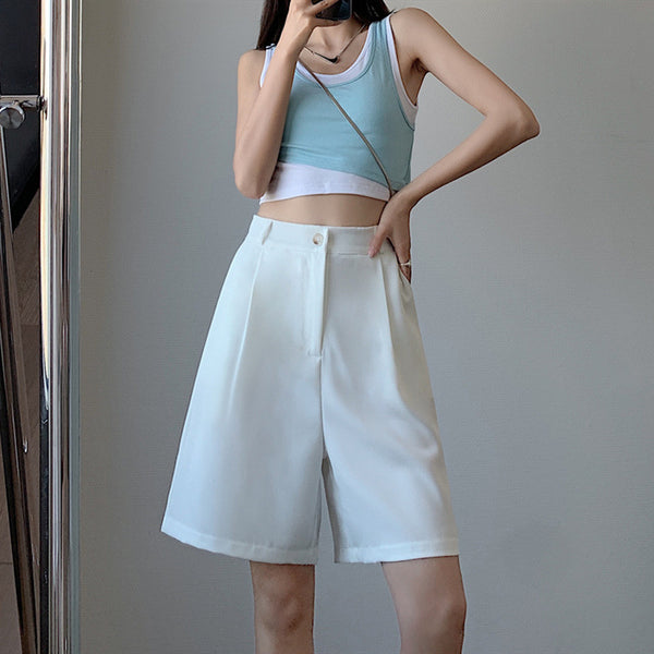 Pantalón Ancho Cintura Alta Casual para Mujer - Image 5