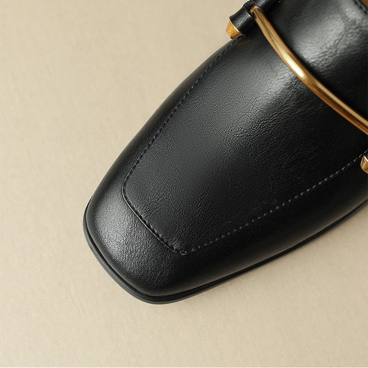 Zapatos Cómodos para Mujer con Punta Cuadrada - Uso Todo Año - Image 10