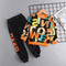 Conjunto de Ropa Infantil 2 Piezas: Sudadera y Pantalón Estampado para Todas las Estaciones