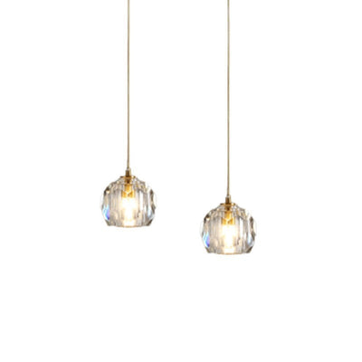 Lámpara Colgante de Cristal LED Minimalista Postmoderna para Comedor - Image 5