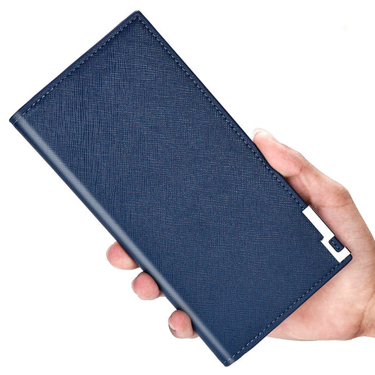Cartera Larga de Cuero para Hombre - Image 5