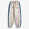 Pantalón Suelto de Gamuza con Contraste de Colores y Cintura Ajustable