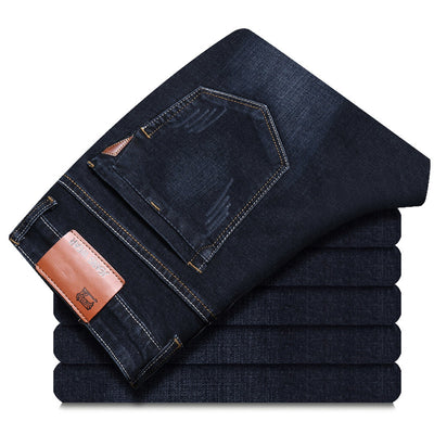 Pantalones Vaqueros Elásticos Rectos para Hombre - Image 12