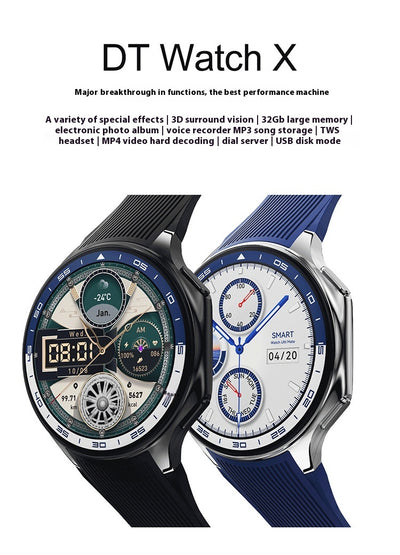 Reloj Deportivo Inteligente DT WATCH X con Monitor Cardíaco y Llamadas Bluetooth - Image 30
