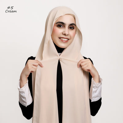 Pañuelo de Gasa Premium con Imanes Integrados - Suave y Elegante - Image 10