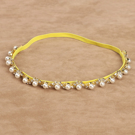Diadema Infantil con Perlas y Flores - Image 8