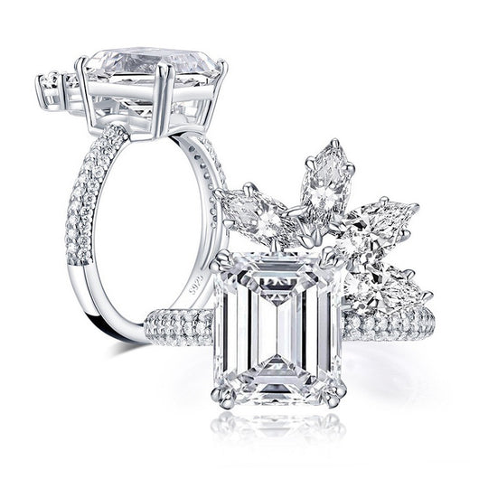 Anillo Abuela con Diamante de Alto Carbono Corte Especial - Image 3