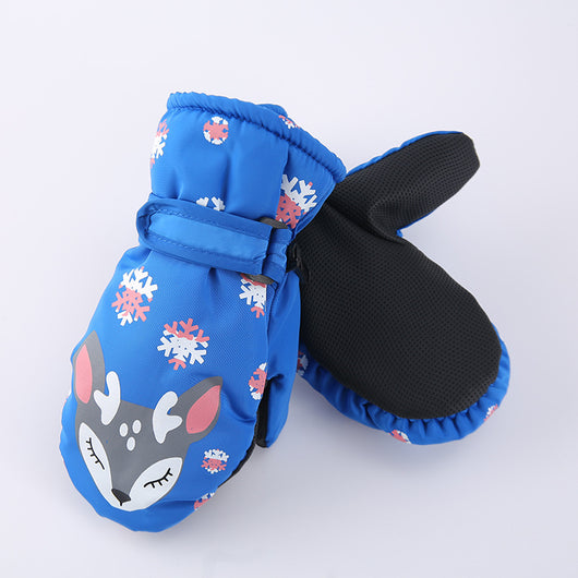 Guantes Térmicos Infantiles Diseño Ciervo Navideño - Image 5