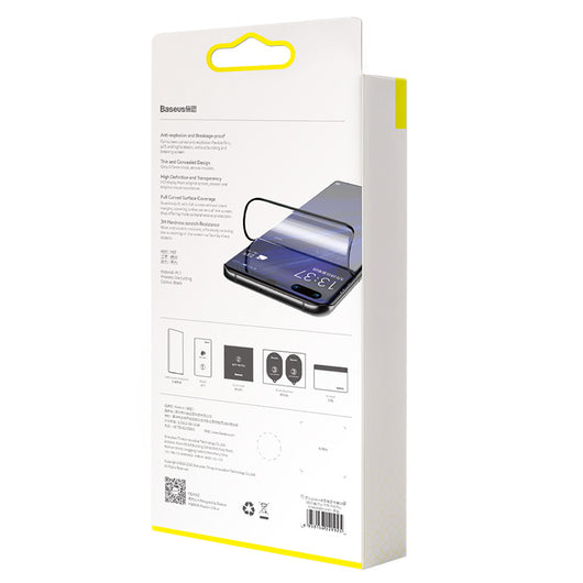 Protector de Pantalla Curvo Anti Explosión para P40 - Película Suave Negro - Image 9