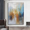 Cuadro Abstracto Moderno en Óleo sobre Lienzo - Arte Contemporáneo sin Marco para Decoración del Hogar