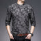 Camiseta Estampada Manga Larga para Hombre