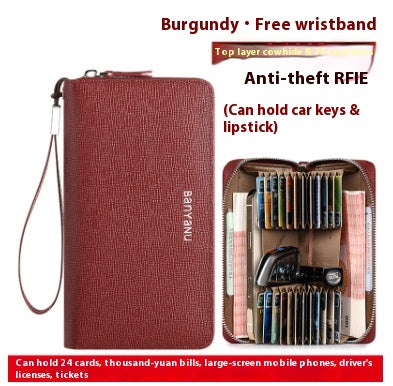Cartera Minimalista de Cuero para Mujer - Organizador Compacto - Image 19